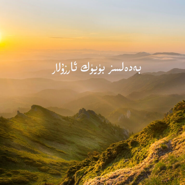 بەدەلسز بۈيۈك ئارزۇلار