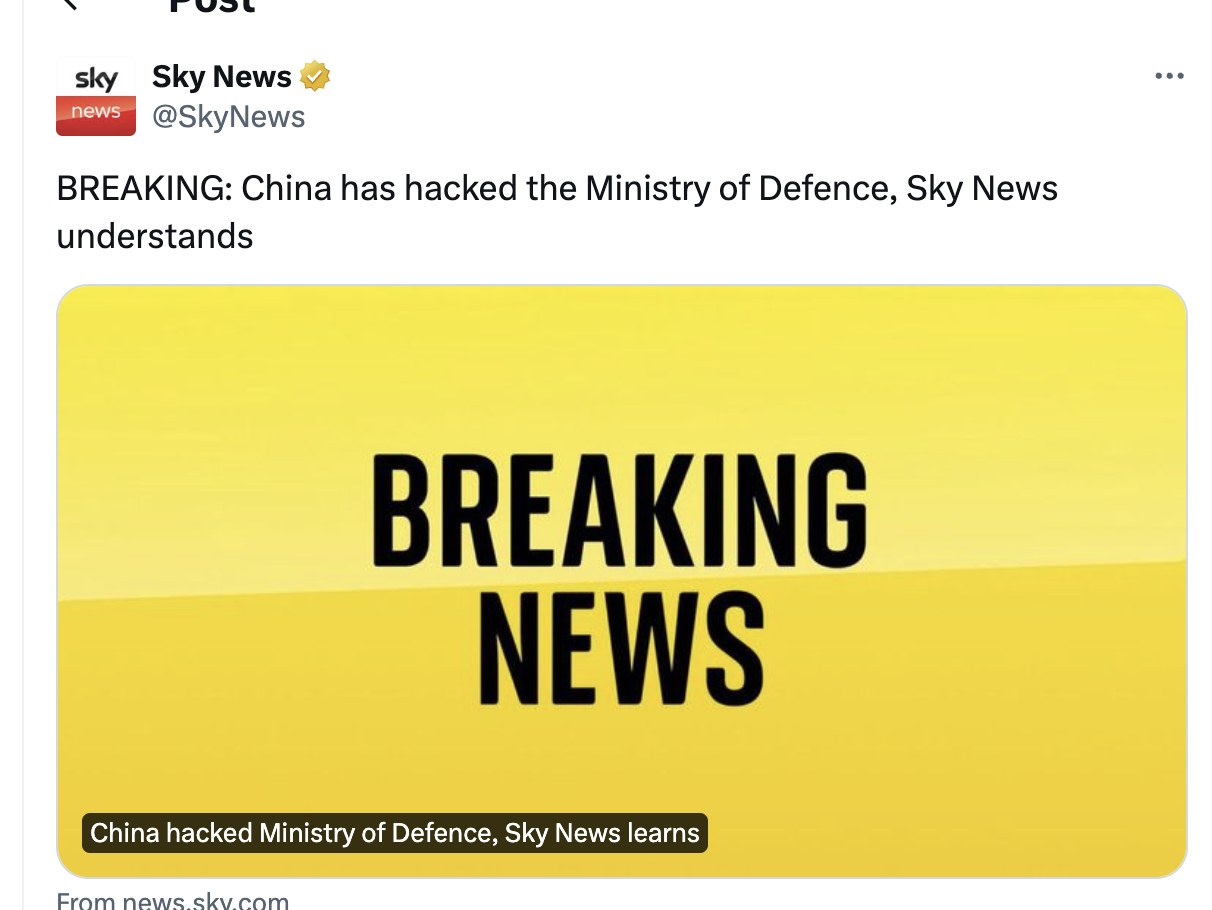 ختاي ئەنگىلىيە تور ھۇجۇمى